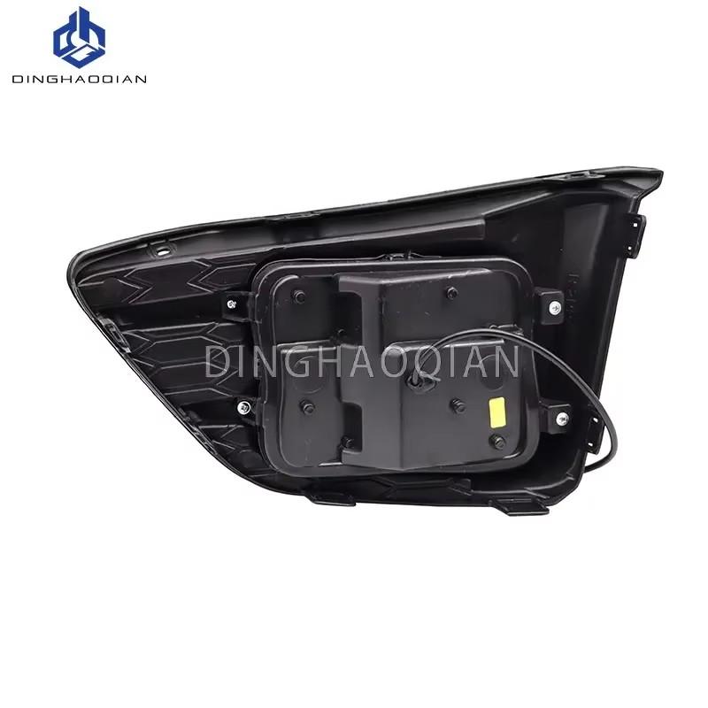 2 шт. ДХО для Honda Jazz fit 2014 2015 2016 Светодиодные дневные ходовые огни Дневной свет Противотуманная фара с указателем поворота