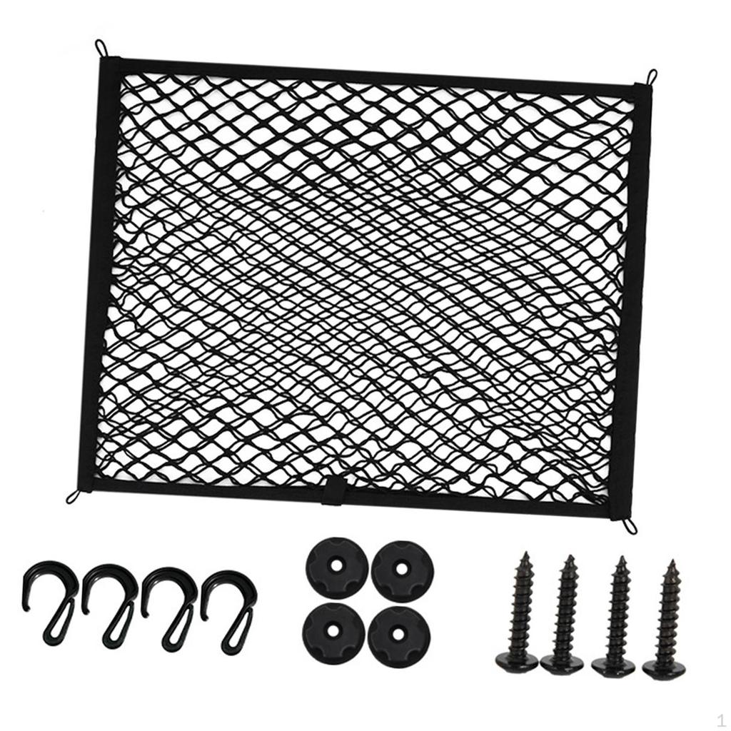 Сетка для багажника автомобиля с крючками и винтами для внедорожников, лодок, аксессуаров