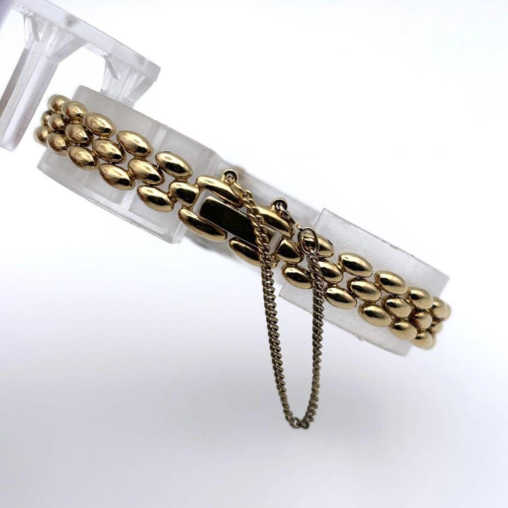 [USED] SEIKO Color Stone Gold Women's Watch with Bracelet