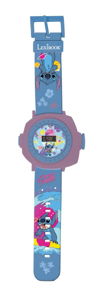 Lexibook Projection Lilo Digital Authentic Watch, & Stitch, Children's Wristwatch, DMW050D,