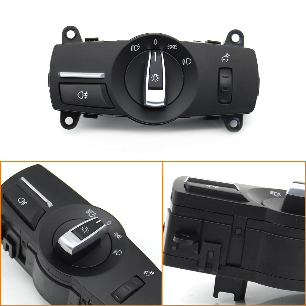 Car Front Head Lamp Headlight Switch Assembly For BMW 5 6 7 Series X3 X4 F10 F11 F07 F06 F01 F25 F26 61319192744 61319192746