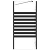 Shower Enclosure 120 x 68 x 130 cm Tempered Glass Striped