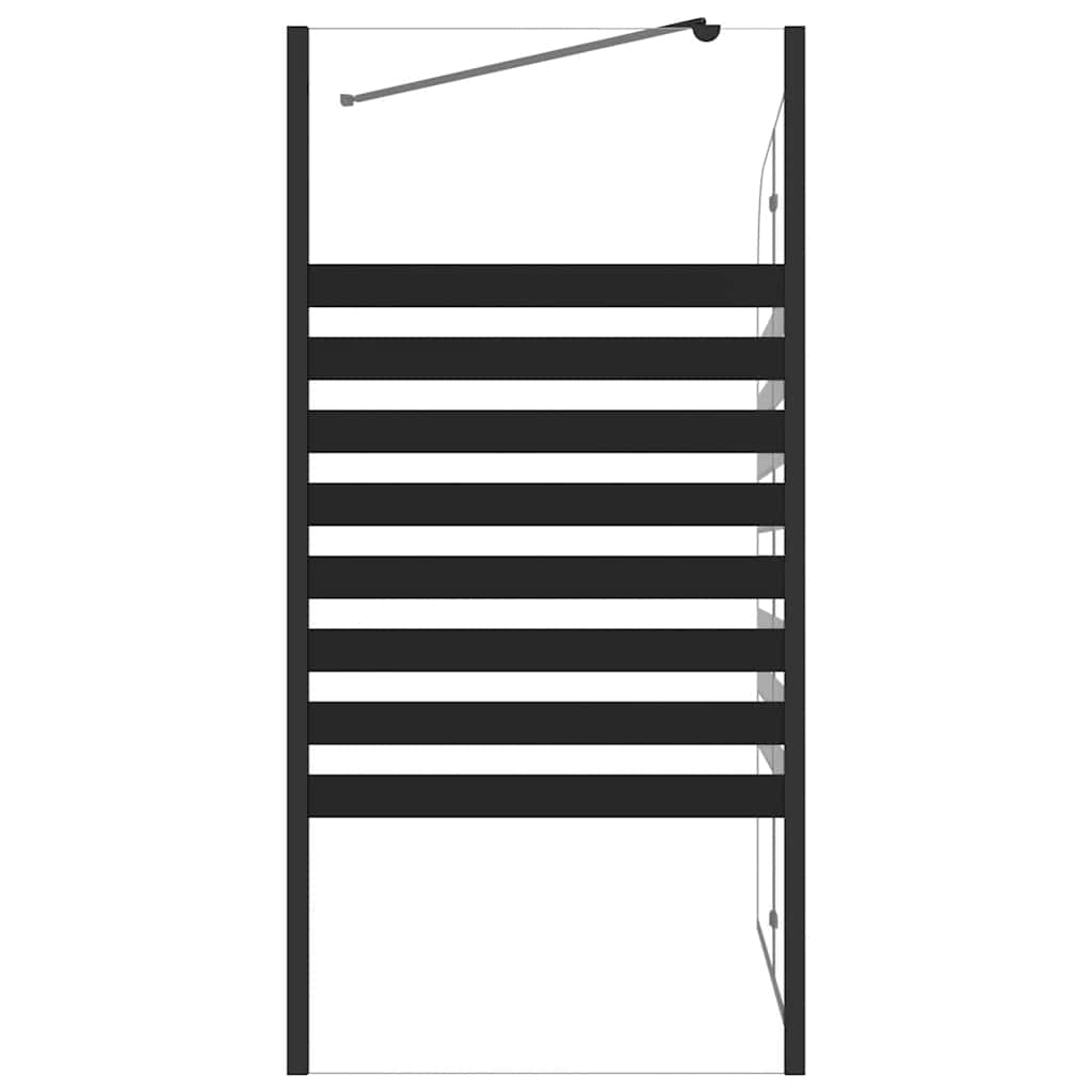 Shower Enclosure 120 x 68 x 130 cm Tempered Glass Striped
