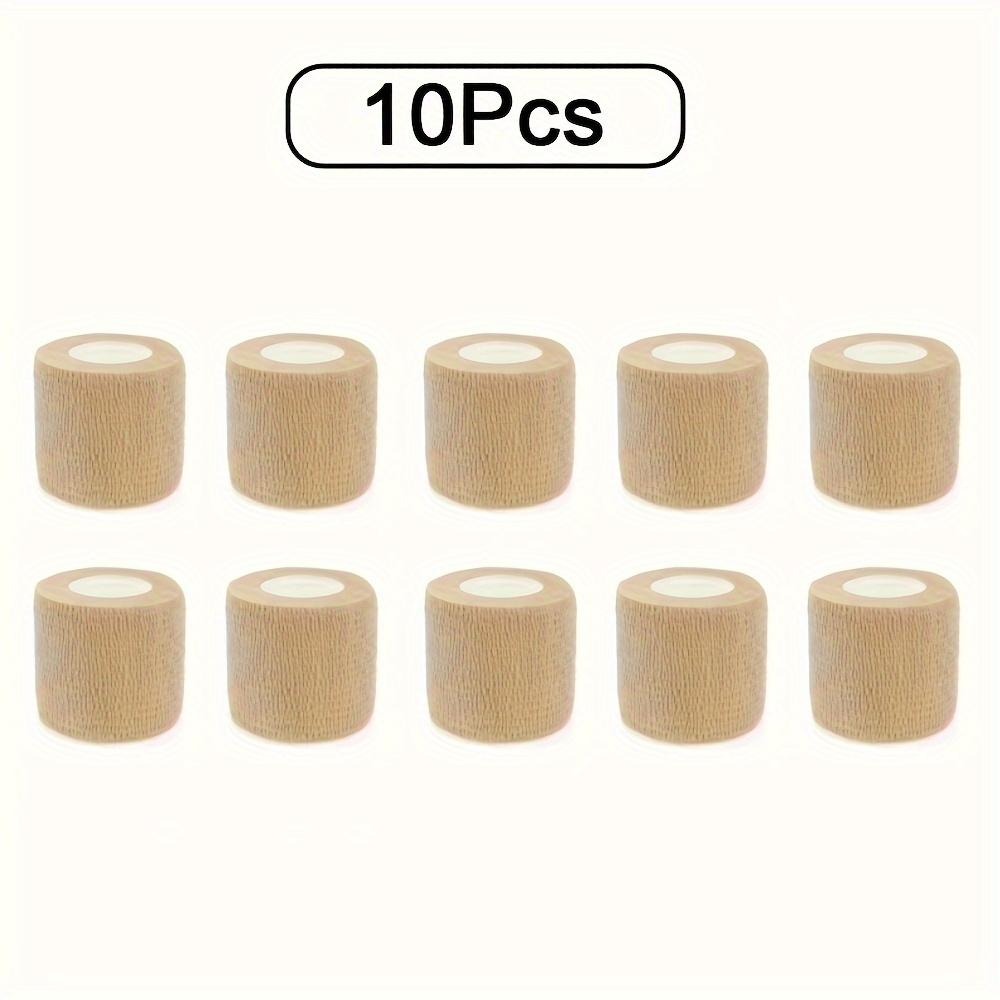 10 рулонов спортивной ленты, самоклеящаяся эластичная повязка, эластопласт, спортивная защита, аксессуары для татуировки на колено, палец, плечо