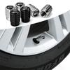4pcs Metal Wheel Tire Valve Air Stem Cap Covers For R1 Sline A3 8P 8L 8V A4 B8 B6 B7 B9 A6 C6 C7 S5 A7 A5 Q5 Q3 TT A1 Q7 Q6v1
