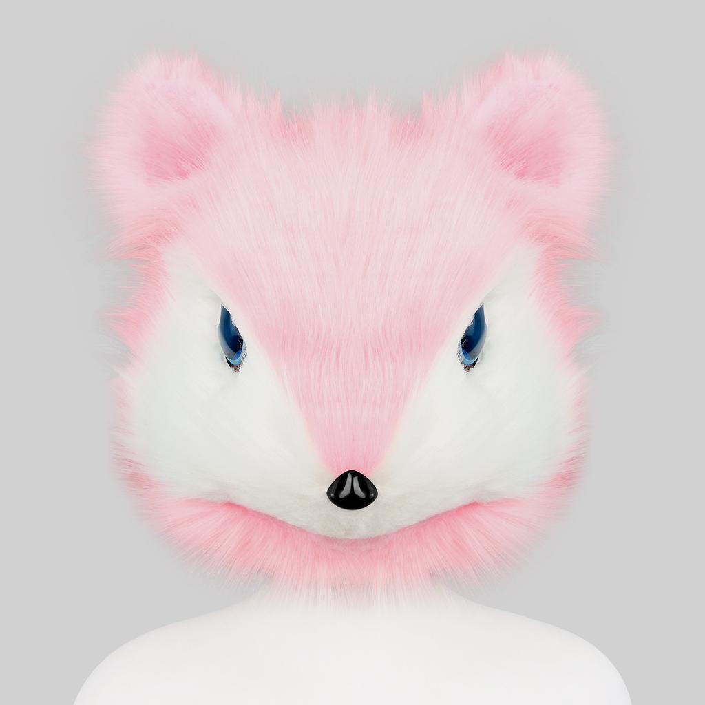 Single-headed finished fursuit, animal-headed rat, squirrel, Fursuit headgear, comic show cos costume, Furui wearable