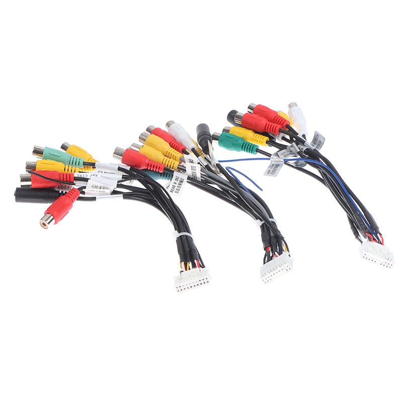 Автомобильные аксессуары для Android-радио, выходной провод Rca, адаптер для микрофона Aux-In