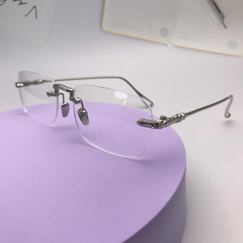 Модные очки для чтения, сверхлегкие деловые очки без оправы, ретро-очки с металлической оправой, мужские очки с защитой от синего света