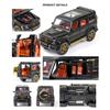 1/24 Benz G63 SUV литая модель автомобиля из литого металла и игрушечная модель внедорожника для моделирования звука и света коллекционная игрушка в подарок