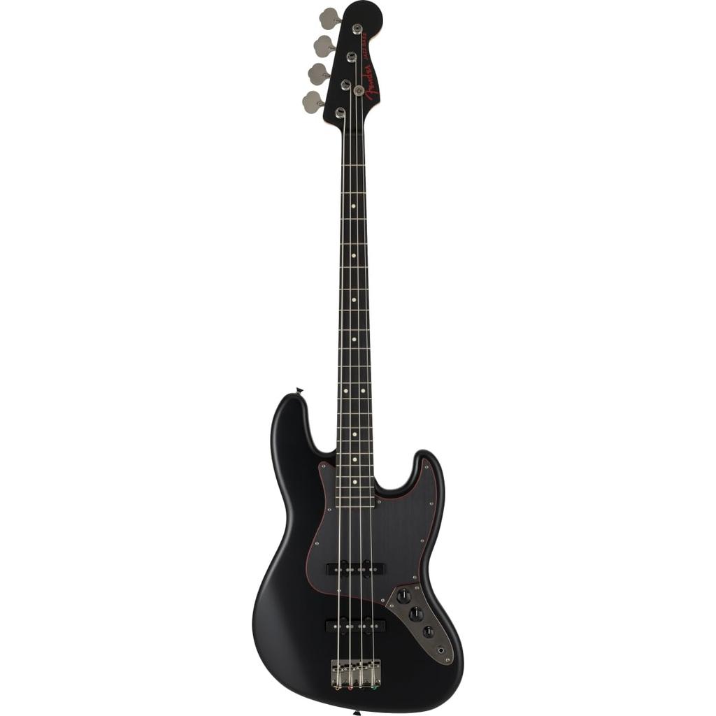 Fender /Сделано в Японии Ограниченная серия Hybrid II Jazz Bass Noir Палисандровая накладка грифа Черный
