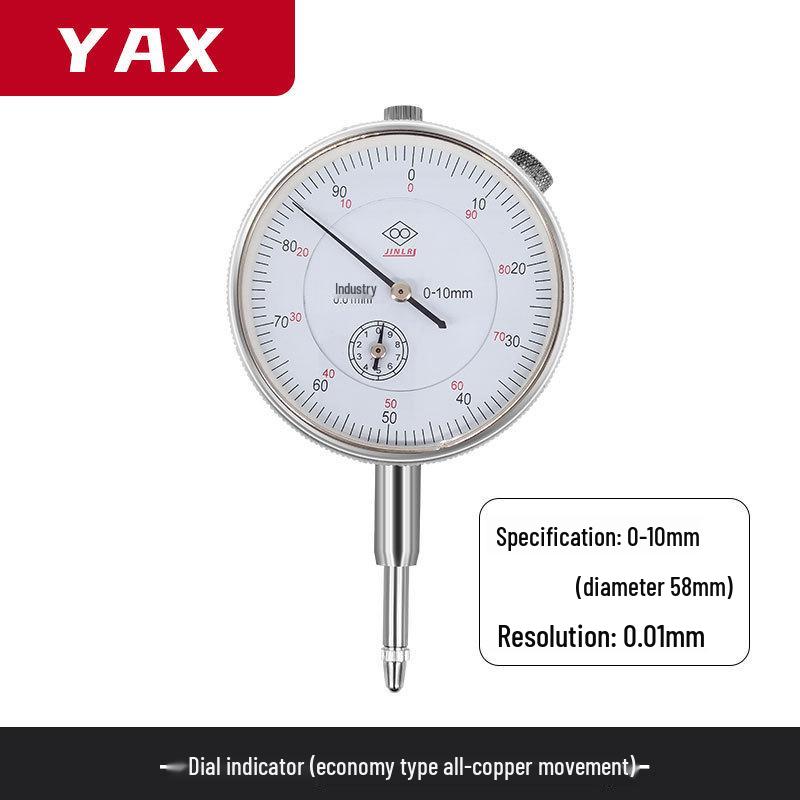 Small High-Precision Magnetic Base Dial Indicator Set 0-10