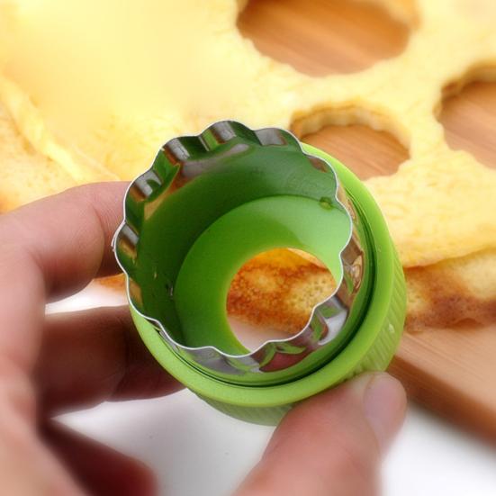 1 Set Embossing Mold Creative Shape Food Grade Smooth Edge Rustproof