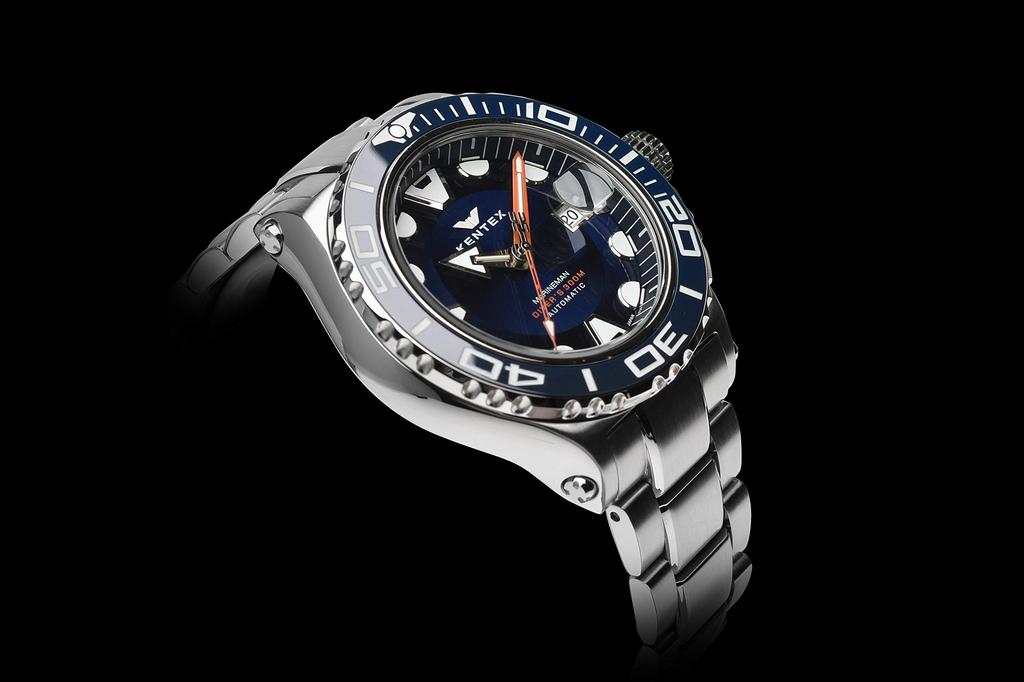 Часы серебристые [KENTEX] для дайверов S706X-02 мужские