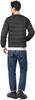 Crew Neck Button Inner Down Jacket Navy XL [TAION] TAION-104 Men's