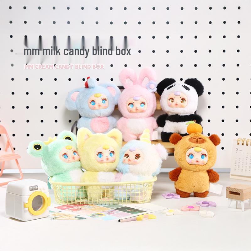 Three Little Hairs (Samuel) Mini Plush Animal Doll Blind Box - Cute, Creative, Funny Ornament
