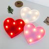 Светящийся 3D Ручной Красный Светодиодный Сердечко – Маленький Цветной Реквизит для Сценического Выступления
