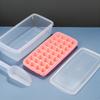 Ice Cube Tray with Lid Large Capacity Ice Maker Mold Stackable Square Ice Cube Container Easy Release Candy Jelly Making Mould