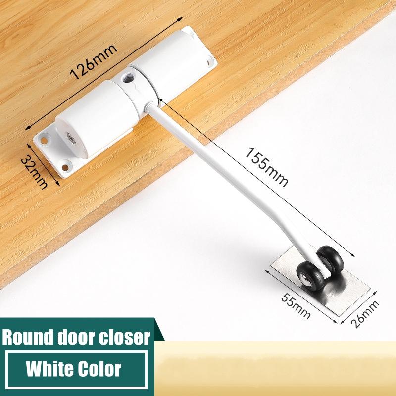 Дверной замок 20-40 кг, автоматический прочный доводчик для мебели, фурнитура из нержавеющей стали, регулируемая поверхность, доводчик для двери