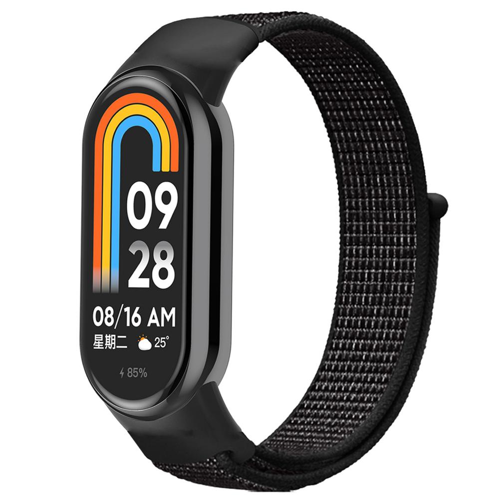 Нейлоновый ремешок для Xiaomi Mi Band 10/9/8 Браслет NFC Дышащий браслет Наручный ремешок Correa Спортивный ремешок для Mi band 8/9/10 Ремешок