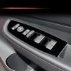 TADOKAPATU Накладки на переключатели стеклоподъемников для Honda WRV DG5 March 2024 ABS Piano WR-V (Модельный год - Настоящее время), Набор из 4 предметов, смола, черный, WRT-BLB