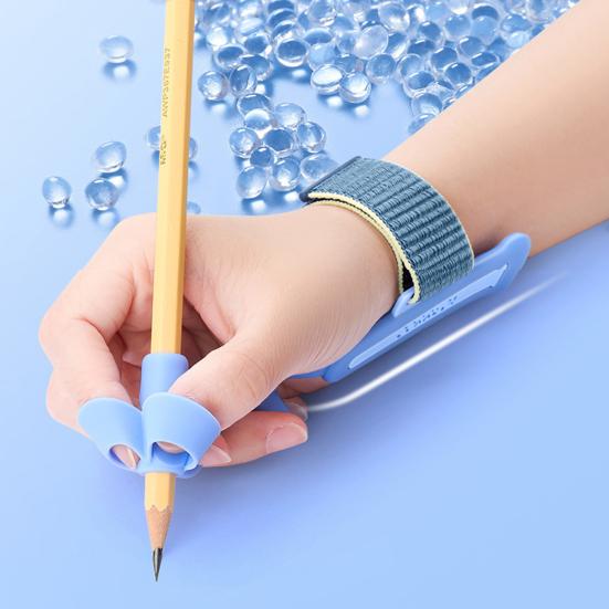 Держатель для карандашей, регулируемая длина, мягкий, удобный, эргономичный дизайн, инструмент для почерка для малышей, держатель для ручек