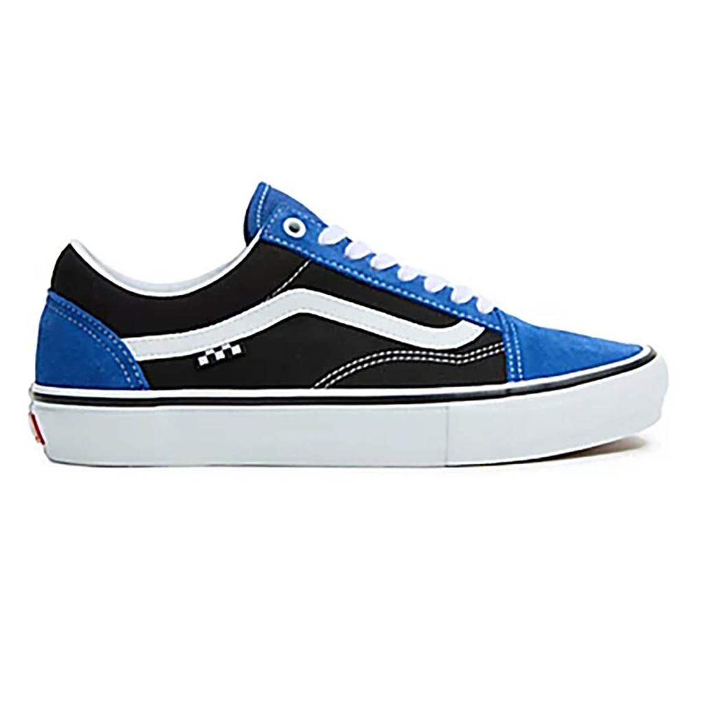 Vans Skate Old Skool Blue Black Unisex Sneakers White VN0A5FCB5YD