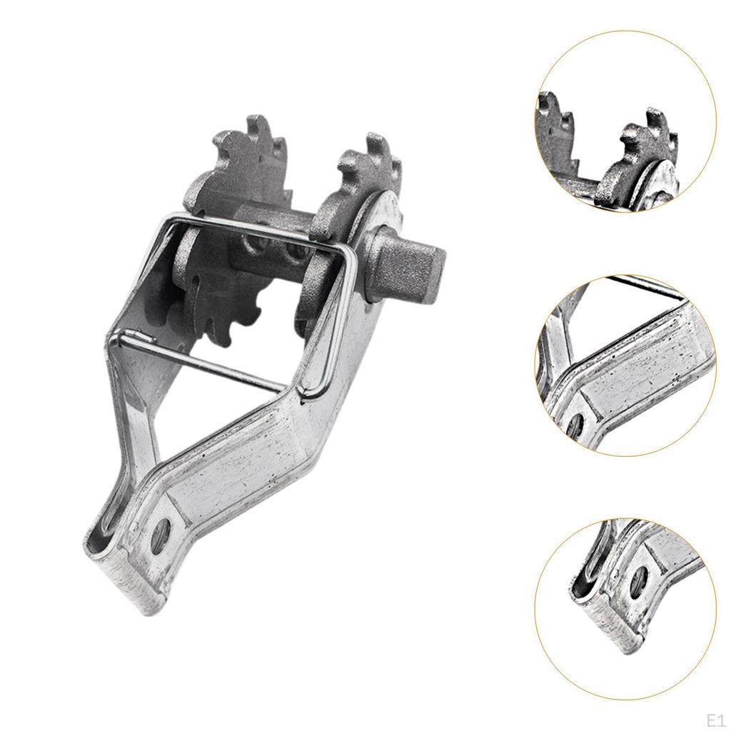 Electric Fence Wire Strainer, Inline Tensioner, Metal, Professional Tightener for Residential