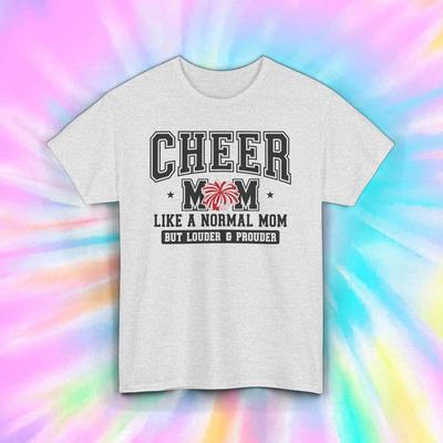 Футболка Cheer Mom | Забавная футболка для гордой мамы | Футболка для мамы чирлидера