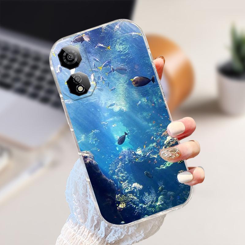 Чехол для ZTE Nubia Neo 2 5G NubiaNeo2 Мультяшное Животное Мягкий Силикон ТПУ Прозрачная Крышка Для Nubia Neo2 Z2352N Прозрачный Чехол Для Телефона