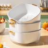 Multi-functional Double-Layer Drain Basket