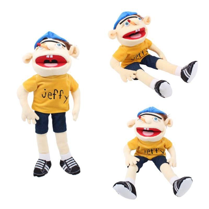 58cm/22.83in Jeff Puppet – Handmade Soft Polyester Material – Parent-child Play