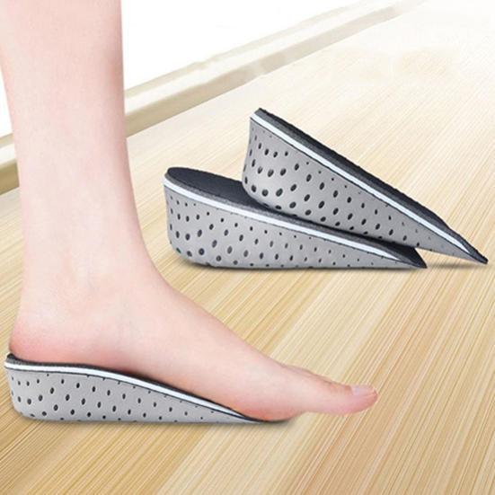 1 пара унисекс 2,3-4,3 см пены с эффектом памяти, увеличивающие высоту, вставки для половины обуви