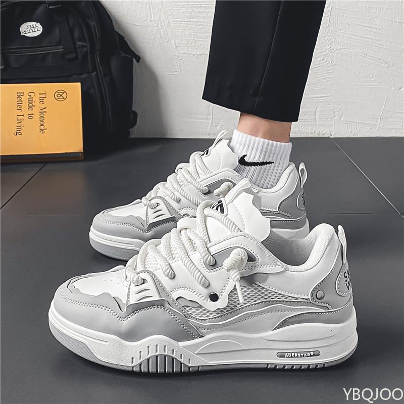 Весна Осень новая повседневная спортивная обувь модная универсальная увеличивающая рост противоскользящая мужская обувь простая удобная обувь на плоской подошве