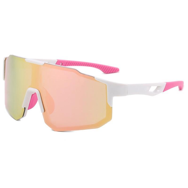 9337 Polarized European American Outdoor Cycling Sunglasses Men's Colorful Sports Glasses Windproof Sunscreen Wholesale
