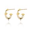 AUGUST ALICE Eclat Bambou Gold Earring