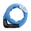 Japanese ABUS Bicycle Key Lock Road Bike Key Armored Cable Lock Dial Type Theft Payment System 120cm Blue Flex [Genuine Product] [Tracer 6615C]