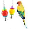 Домашний попугай Птица Укусы Лазание Жевательные Игрушки Качели Колокольчик Клетка Подвесной Корелла Попугай