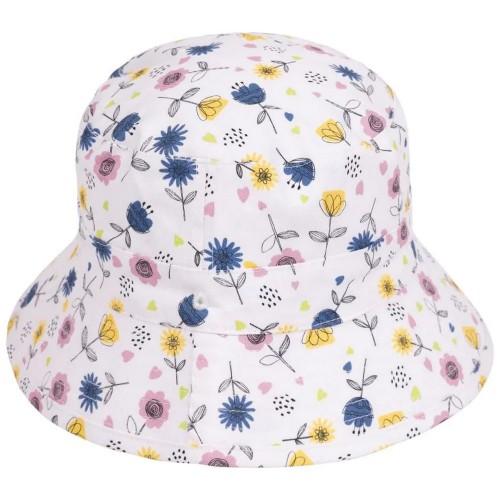 Childrens/Kids Zebdee Floral Bucket Hat