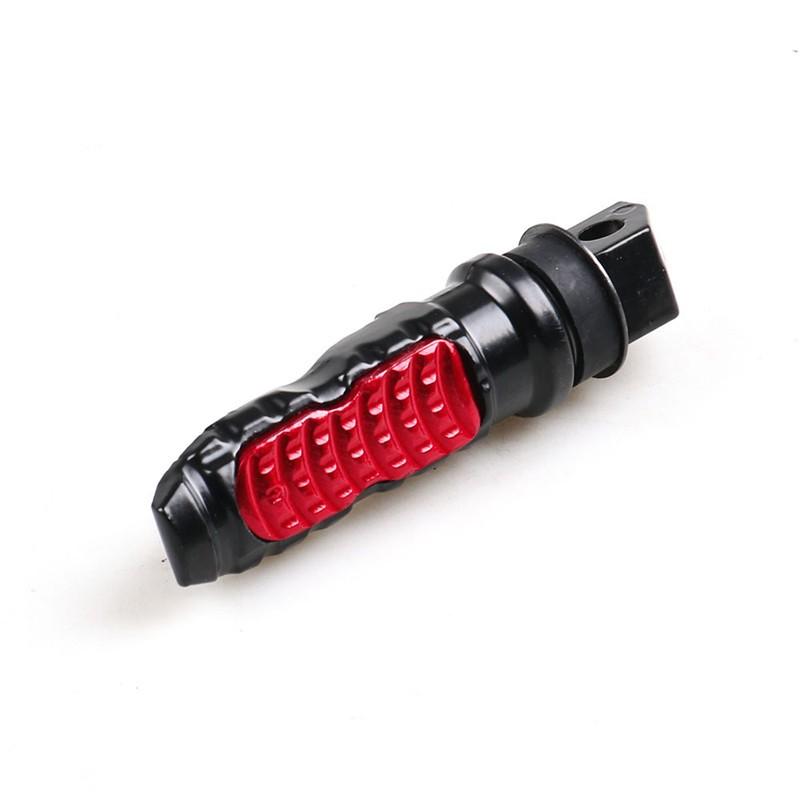 Universal 2pcs Motorcycle Rear Passenger Foot Pegs Pedals Footrest Scooter Foot-Peg Motorbike Pedal Modification