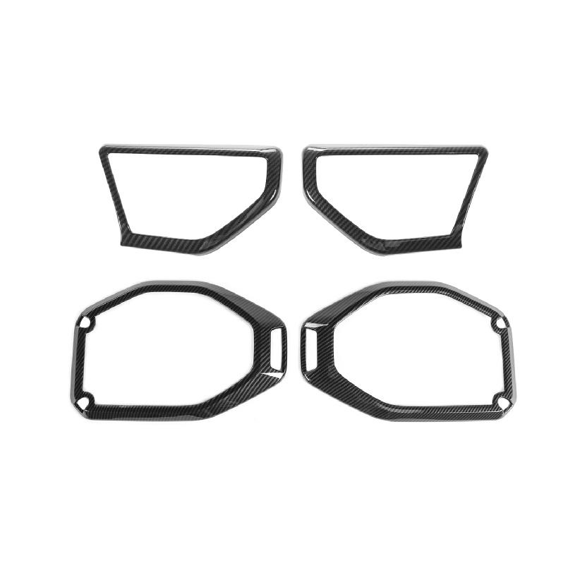 Украшение динамиков на передней стойке, накладка на крышу для Jeep Wrangler JL Gladiator JT 2018 2022, интерьер