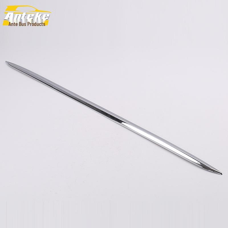 18 CC Tailgate Trim: Rear Trunk Bright Strip & Bumper Protector