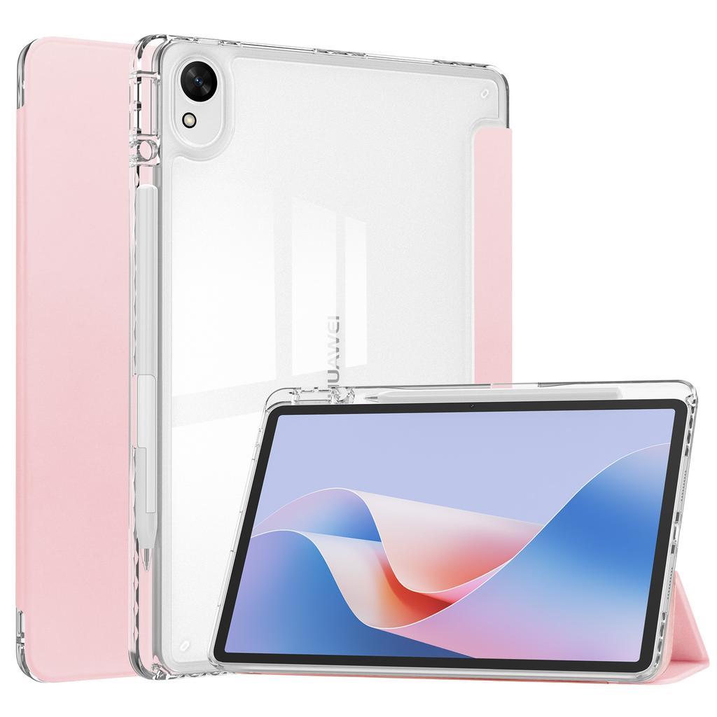 Чехол для Huawei MatePad 11.5 S Прозрачный Акриловый Кожаный Чехол для Планшета Поддержка Автоматического Сна/Пробуждения