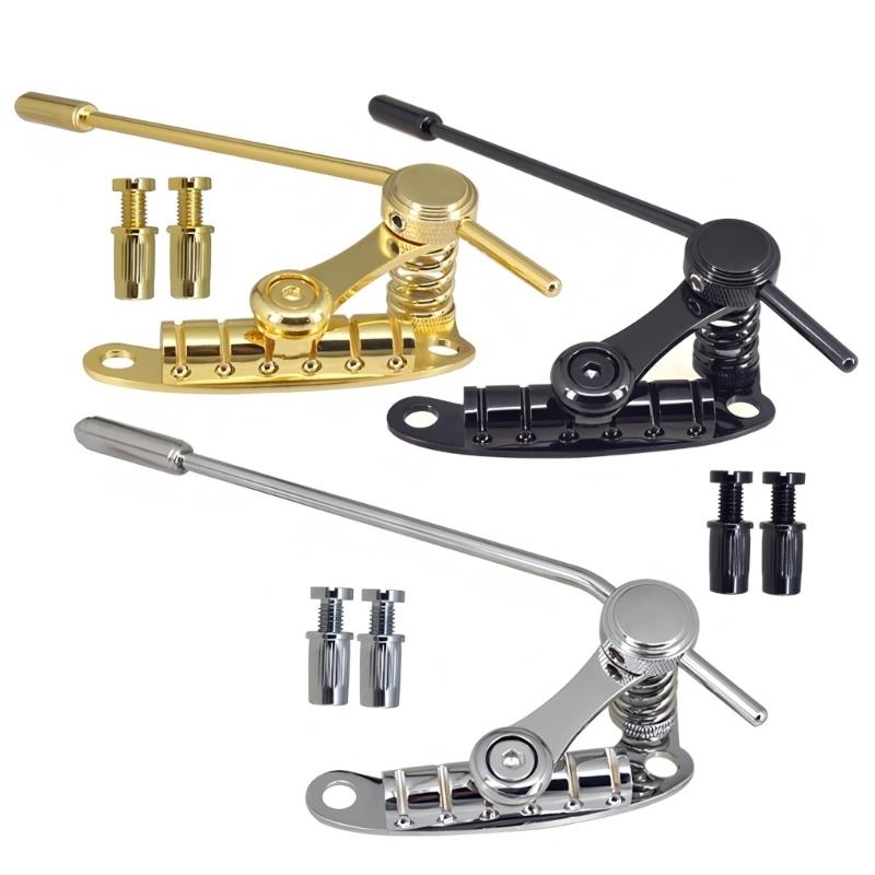 Бридж для электрогитары Стоп-тейлпис Тремоло бридж Стоп-пластина Бридж для гитары Пул-пластина Аксессуар для электрогитар