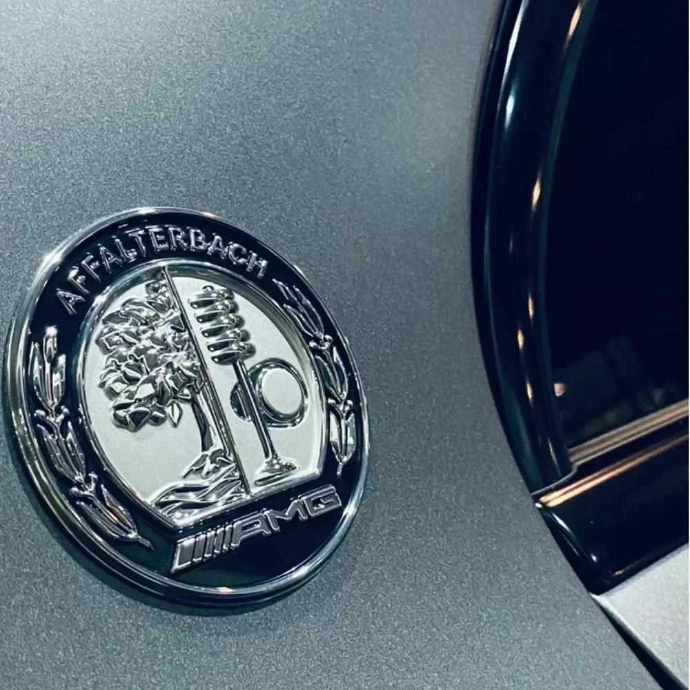 3D Metal AMG Badge Apple Tree Car Body Trunk Decoration Sticker Accessorie For Mercedes Benz A B C E G Class GLK CLA GLB GLC GLE BC2