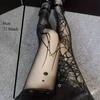 Goth Big Spider Pattern Silk Stockings Gothic Vintage Dark Fishnet Tights Women Alternative Sexy Spider Web Witch Pantyhose