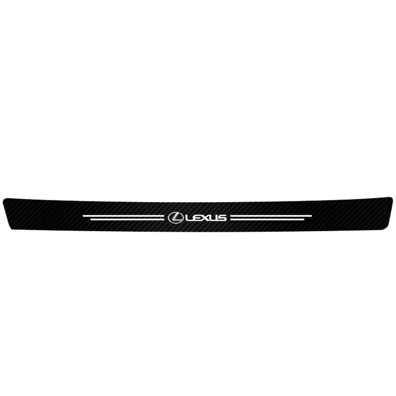 1/4/5 шт. Декоративные накладки на пороги автомобиля, наклейки из углеродного волокна для Lexus F SPORT ES RX NX LS UX LM LX GX LC RZ IS CT GS RC HS SC