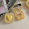 Mirror Eyeglasses Container Korean Glasses Storage Cosmetic Contact Box Women Contact Lens Case