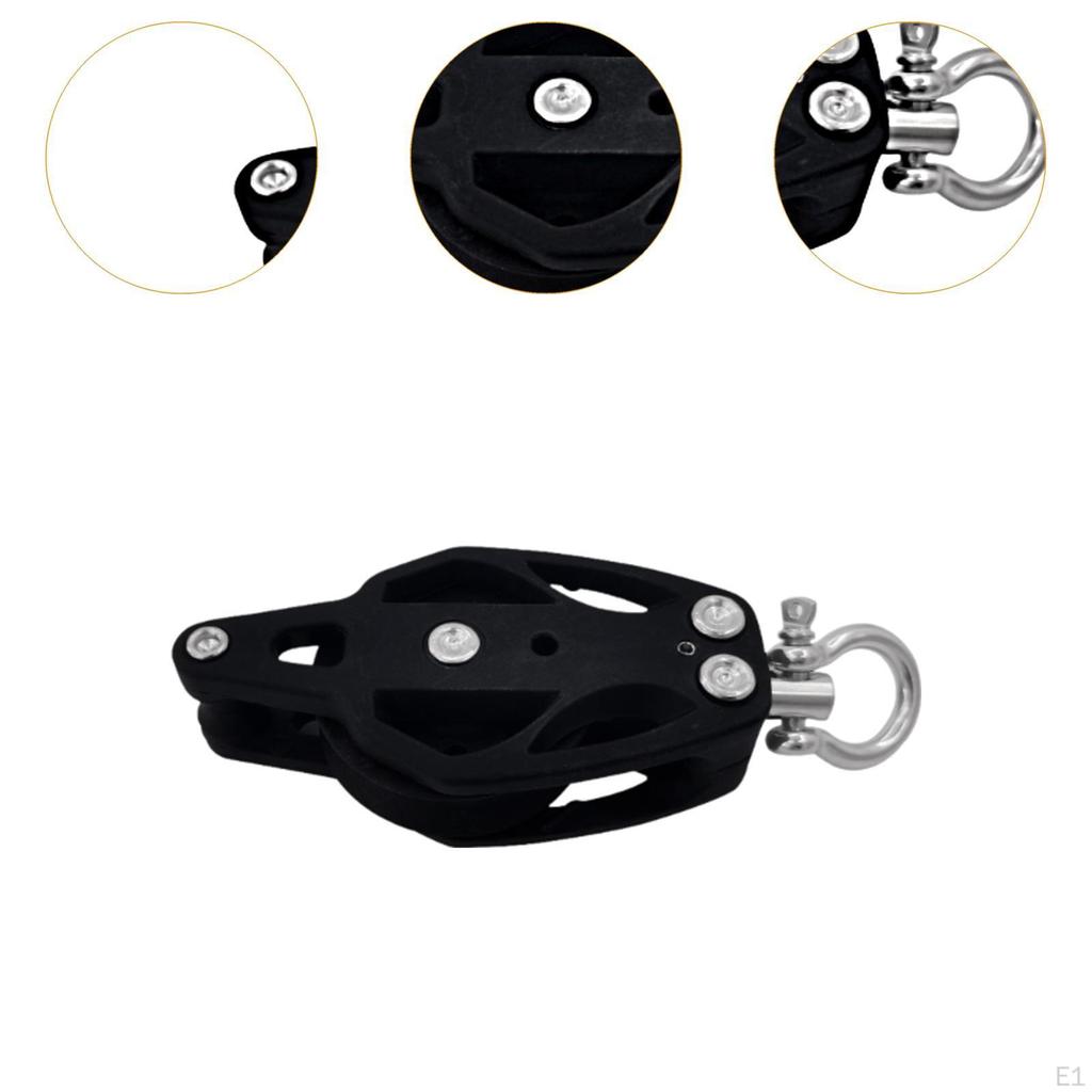 Подъемный шкив крановый блок якорь гладкий подшипник парусный одинарный вертлюг оборудование