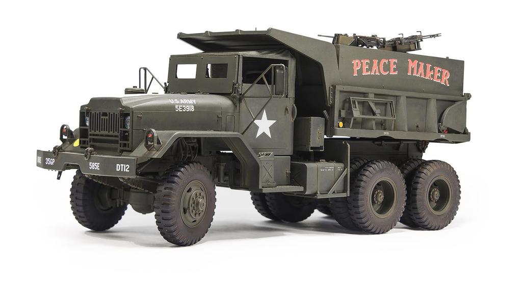 AFV Club 1/35 M51A2 5t Dump Gun Truck Plastic Model FV35351 (Military Vehicle)