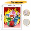 Disney Inside Out Characters Oil Paint by Numbers Painting Art Kit Handmade Painting Home Decor Gift
